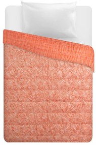 Trapuntino singolo 220x250 cm decori arancio