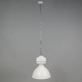 Set di 2 lampade a sospensione industriali piccolo bianco opaco - Sicko