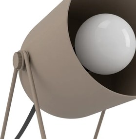 Eglo 44165 - Lampada da tavolo TILSTON 1xE14/8W/230V beige