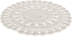 Tovaglietta in misto cotone ø 35 cm Crochet – Rex London