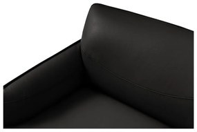 Divano in pelle nera , 235 x 90 cm Neso - Windsor &amp; Co Sofas