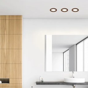 Faretto LED WOODY SPOT 12,5W 230V 4000K ciliegio Ø16 cm