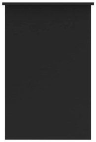 Scrivania nera 100x50x76 cm in truciolato