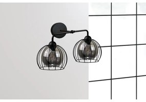 Applique SOLO BLACK 2xE27/60W/230V