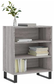 Credenza grigio sonoma 57x35x70 cm in legno multistrato