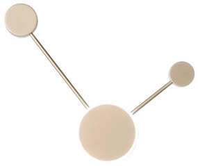 Plafoniera LED Etere dorato IP20 LUCE AMBIENTE DESIGN