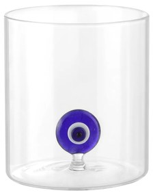 Bicchiere in vetro borosilicato 350 ml occhio greco