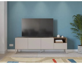 Mobile TV color crema 180x55 cm Cailin - Marckeric