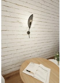 Applique LOTUS 1xE14/10W/230V nero/oro