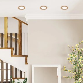 Lampada LED da incasso WOODY SPOT LED/16,5W/230V 4000K quercia ø 18,5 cm