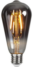 Lampadina a filamento LED calda E27, 2 W Plain Smoke - Star Trading
