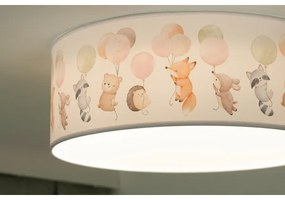 Duolla - Lampada LED da soffitto per bambini CORTINA LED/26W/230V Ø40cm 4000K