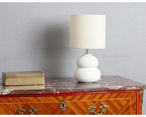 Cottex 8000120-5000 - Lampada da tavolo LUCIE 1xE14/8W/230V colore crema