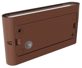 Applique LED 12W Bidirezione IP65 CCT Bianco Variabile - Corten