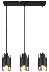 Rabalux 3126 - Lampadario su corda DIMITRI 3xE27/40W/230V