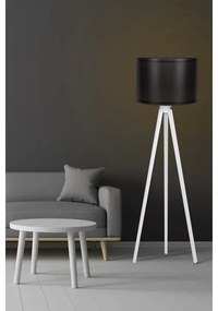 Lampada da terra AYD 1xE27/60W/230V nera/bianca