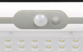 Illuminazione esterna LED con alimentazione a pannelli solari da parete (altezza totale 18,5 cm) Macapa – Reality