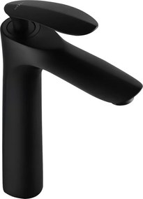Mexen Lily rubinetto lavabo alto, nero - 73610-70