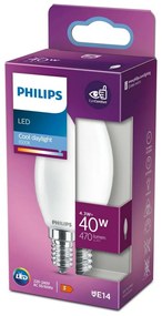 Lampadina LED Philips E14 470 lm 4,3 W (3,5 x 9,7 cm) (6500 K)