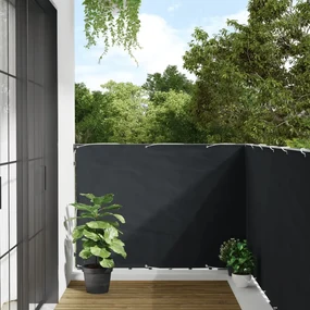 Paravento Da Balcone Antracite 800x120 Cm İn Pvc /