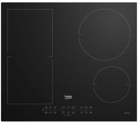 Beko - HII64203FMT: 7757189257. Colore del prodotto: Nero, Posizionamento dell'apparecchio: Da incasso, Dimensione della larghezza del piano cottura: