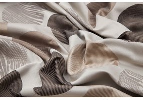 Tenda marrone/beige in jacquard 210x260 cm Cerro – Mendola Fabrics