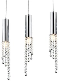 Lampadario LED a sospensione con filo DUERO 3xLED/3W/230V