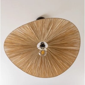 Brilagi - Lampadario LED su cavo CERIA BOHO 1xE27/40W/230V Ø 80 cm, in rafia