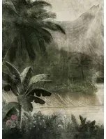 Coordonne Carta da parati panoramica Kodo Metallics - Silver