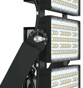 Faro Modulare LED 800W IP66 167lm/W Dimmerabile DALI - INVENTRONICS Colore Bianco Naturale 4.000K