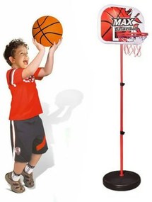 Trade Shop - Canestro Basket Per Bambini Con Tabellone Altezza Regolabile 75 - 155 Cm + Palla