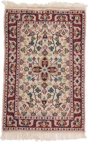 Persian Tappeto 90 x 60 (Indian) Annodato A Mano