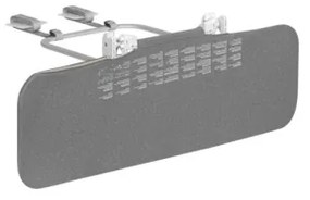 Lionelo - Barriera di sicurezza per letti LORA grigio scuro