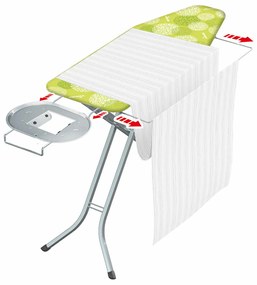 Asse da Stiro Vileda Perfect 161266 122 x 44 cm Verde Metallo Plastica 2 in 1