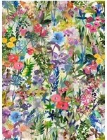 Rebel Walls Carta da parati Poppy Meadow - Rainbow