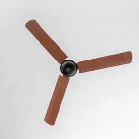 ZEVENTI - Ventilatore a soffitto TOFINO marrone