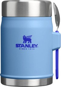 Borraccia termica blu in acciaio inox 400 ml Legendary Food Jar + Spork Blue Sky – Stanley
