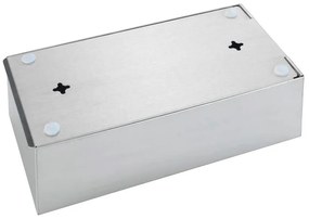 Scatola in acciaio inox per salviette cosmetiche - Wenko