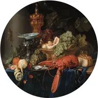 KEK Amsterdam Carta da parati panoramica Lobster Circle - S - 1.425m