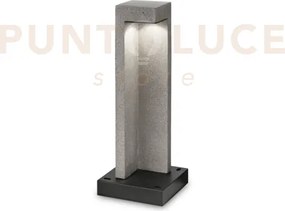 Titano paletto luce verso il basso ip55 led 3000k 8,5w 560lm grani...