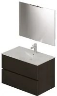 Composizione bagno da 80 colore Fango H54x81x46cm