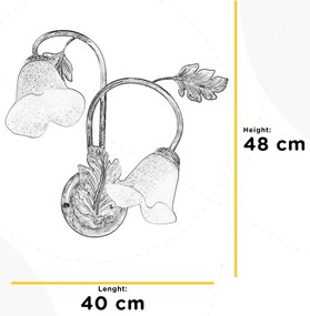 ONLI - Applique MARILENA 2xE14/6W/230V