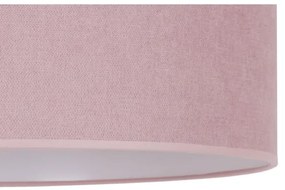 Duolla - Plafoniera BRISTOL 1xE27/15W/230V diametro 45 cm rosa/bianco