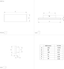 Eglo 390116 - Applique a LED CLIMENE 2xLED/5,4W/230V 3000K nero