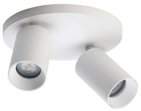 SpotOn Circle2 Applique da Parete/Soffitto Bianco - Antidark