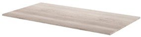Top per lavabo Neo SENSEA L 91 x H 1.2 x P 48.5 cm beige stratificato, effetto pietra naturale