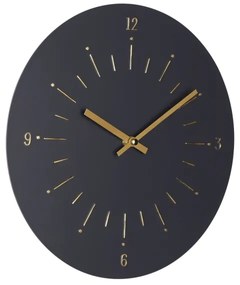 Eglo 425509 - Orologio da parete TAKAHAGI 1xAA diametro 30 cm nero