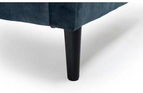 Divano in velluto blu scuro 153 cm Adagio - Scandic