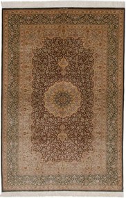 Ghom Tappeto 130 x 210 (Iran) Annodato A Mano