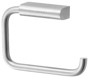 Porta carta igienica a parete in acciaio inox in argento opaco Modo - Blomus